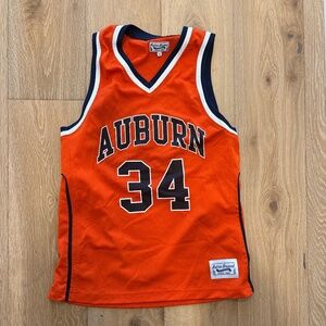 Auburn Vintage Charles Barkley #34 Orange Basketball Jersey